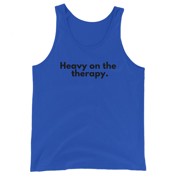 Heavey on the Therapy Unisex Tank Top