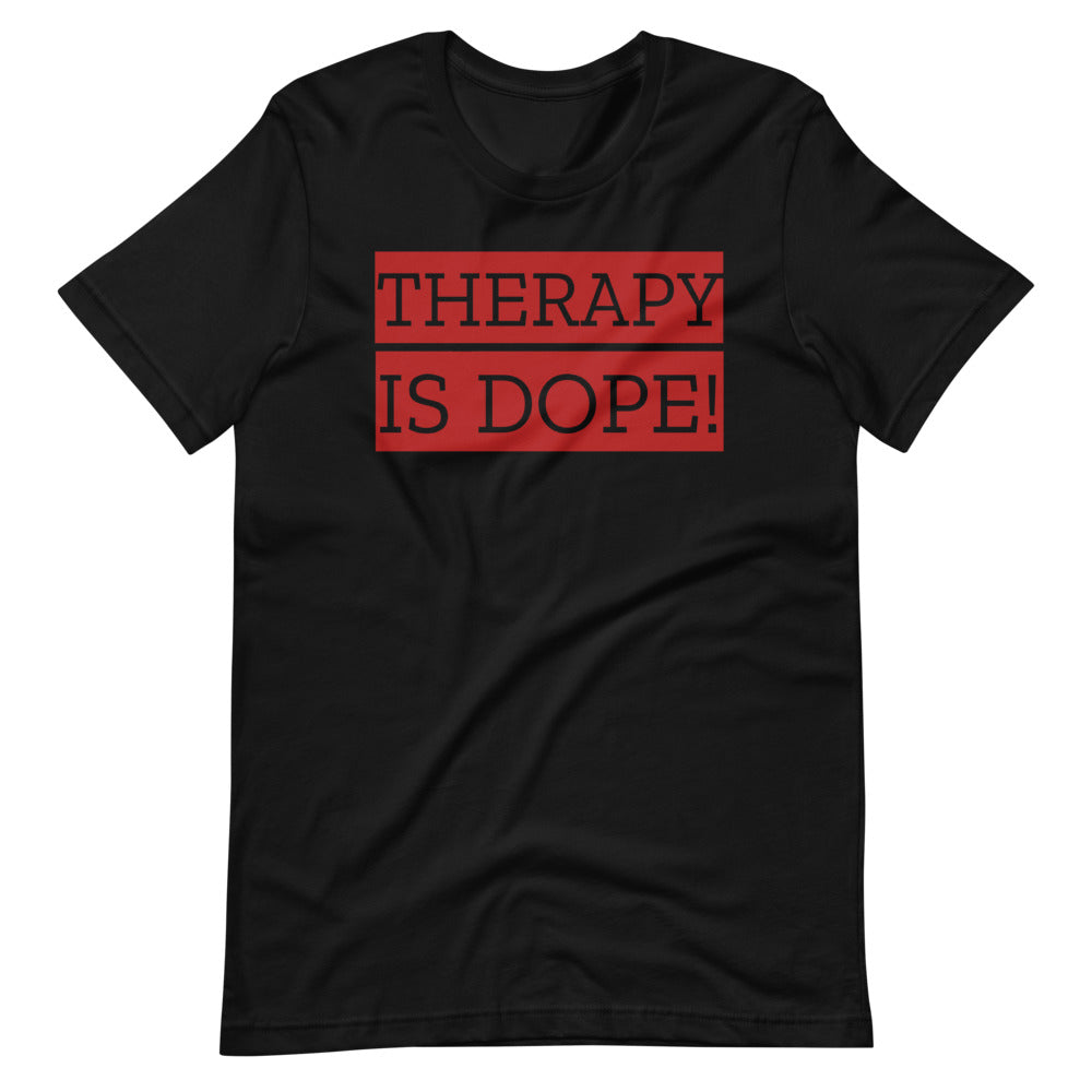 THERAPY IS DOPE (Red)