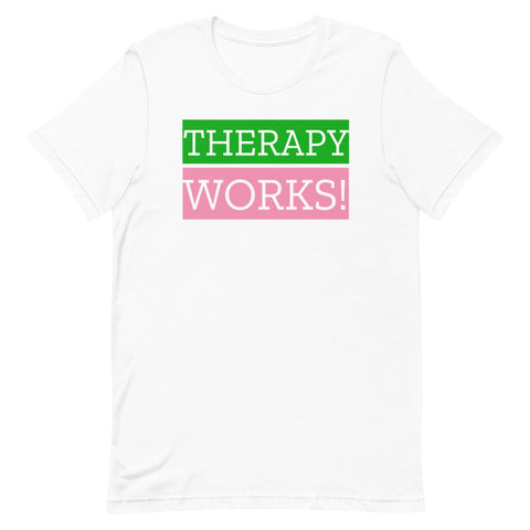 Therapy Works Pink + Green T