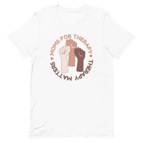 Moms for Therapy White T